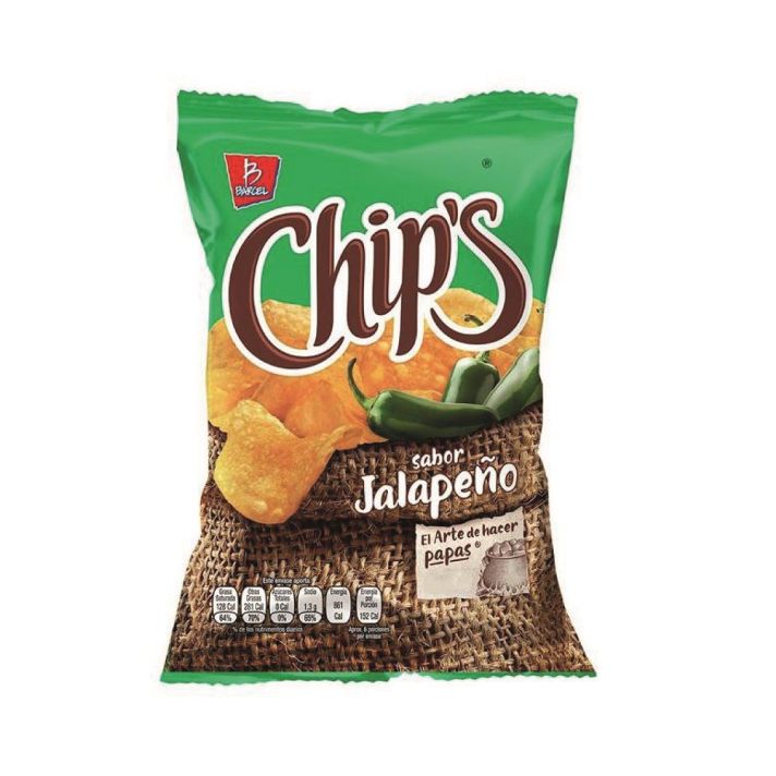 Chips Jalapeno  51g - CrispsMex