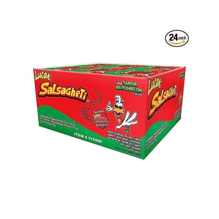 Skwinkles Salsagheti Tamarind/Sandia 28.8g (Pack of 24) - BBD 041224 - SaGhTi