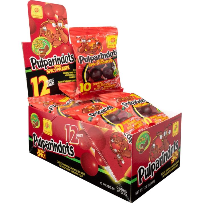 Pulparindots Tamarindo Extra Hot 360g (Box of 12) - GUS25