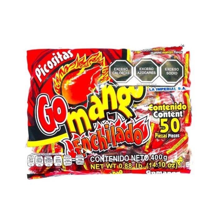 Picositas Go Mango Enchilado 8g (Bag of 50)