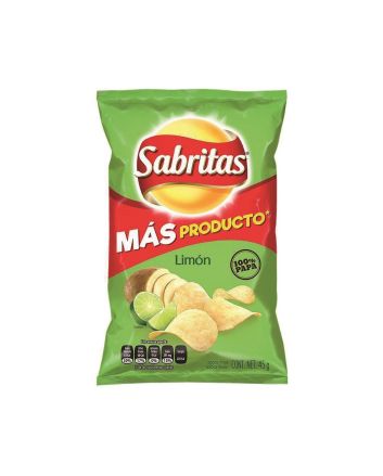 Sabritas Limon 45g - CrispsMex