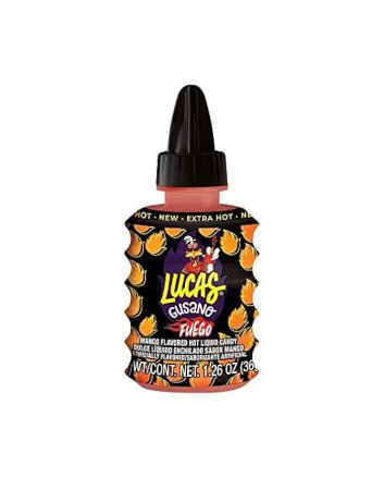 Lucas Gusano Chamoy Fuego Soft Candy