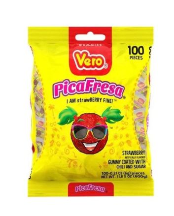 Vero Pica Fresa 6g (Pack of 100) - GUS25