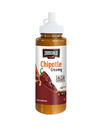 Zaaschila Salsa Chipotle Creamy-Cremosa Squeeze 465g - MexBotana
