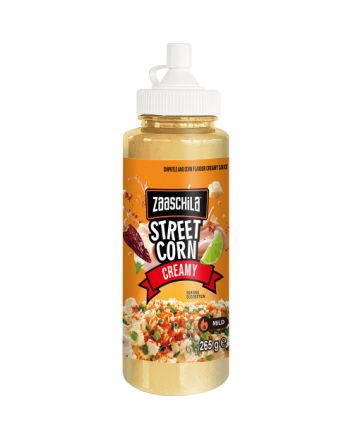 Zaaschila Salsa Creamy-Cremosa Street Corn Squeeze 265g - MexBotana